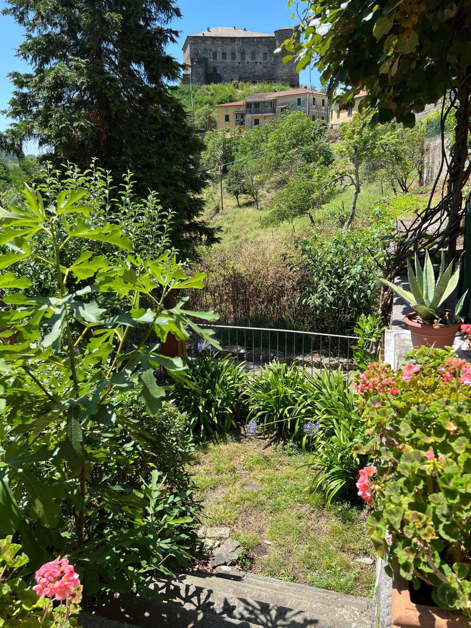 Casa Boru - A Beautiful Fully Restored Spacious House With Fantastic Views Calice al Cornoviglio Luaran gambar