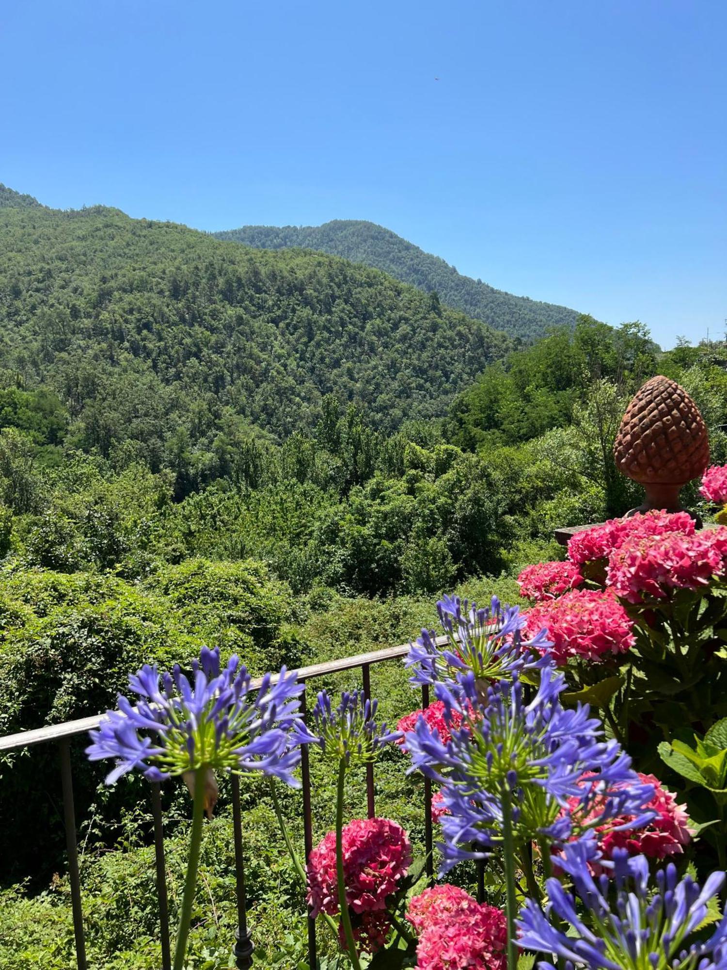 Casa Boru - A Beautiful Fully Restored Spacious House With Fantastic Views Calice al Cornoviglio Luaran gambar